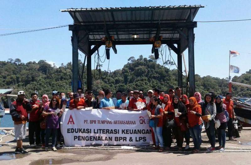 TOUR WISATA PANTAI dan EDUKASI LITERASI PERBANKAN 